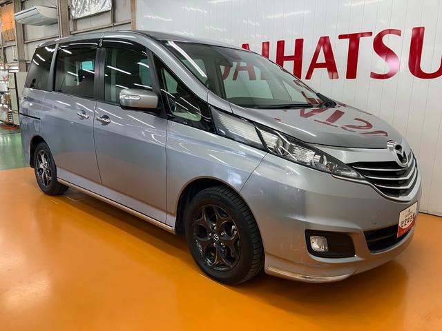 ビアンテグランツ−スカイアクティブ　後席モニター衝突被害軽減ブレーキシステム　３列シート　Ｂカメラ　後席モニター　ＥＴＣ　ステアリングスイッチ　パドルシフト　両側オートスライドドア（神奈川県）の中古車