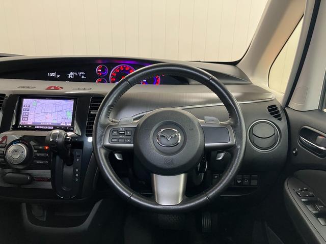 ビアンテグランツ−スカイアクティブ　後席モニター衝突被害軽減ブレーキシステム　３列シート　Ｂカメラ　後席モニター　ＥＴＣ　ステアリングスイッチ　パドルシフト　両側オートスライドドア（神奈川県）の中古車