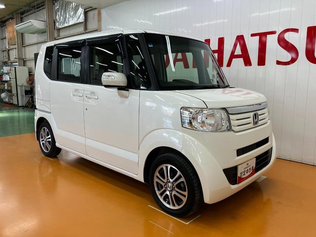 Ｎ−ＢＯＸＧ・Ｌパッケージステアリングスイッチ　オートエアコン　Ｐスタート　アクセサリーソケット　ＥＴＣ　片側オートスライドドア　ＥＣＯＮモード　横滑り防止装置　光軸調整ダイヤル　電動格納ミラー　Ｂカメラ　キーフリー（神奈川県）の中古車