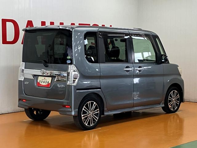タントカスタムRS SAミラクルオープンドア Bカメラ 後席モニター ステアリングスイッチ Pスタート 両側オートスライドドア 誤発進抑制装置 横滑り防止機能 アイドリングストップ 電動格納ミラー キーフリー(神奈川県)の中古車