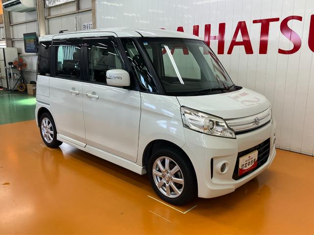 スペーシアカスタムXS片側オートスライドドア Bカメラ ステアリングスイッチ カーナビ オートエアコン USB接続端子 HDMI接続端子 Pスタート アイドリングストップ フォグランプ ETC 電動格納ミラー キーフリー(神奈川県)の中古車