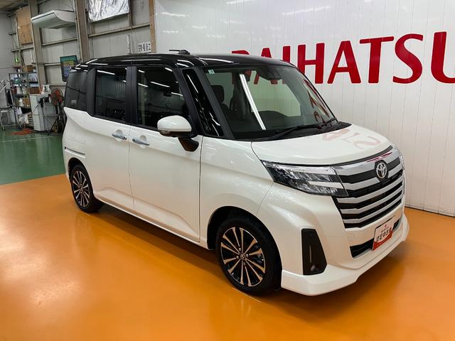 ルーミーカスタムＧ−Ｔディスプレイオーディオ　ドラレコ　パノラマモニター対応　両側オートスライドドア　全車速追従機能付ＡＣＣ　電動パーキングブレーキ　ＵＳＢ接続端子　Ｐスタート　コーナーセンサー　キーフリー（神奈川県）の中古車