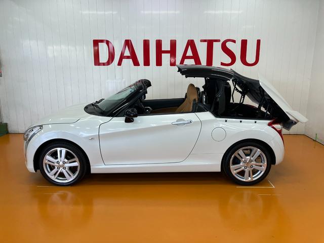 コペンローブ　シーケンシャルウインカーミラーオープンカー　二人乗　アクティブトップ　スポーツシート　ステアリングスイッチ　シートヒーター　Ｐスタート　アイドリングストップ　横滑り防止装置　キーフリー（神奈川県）の中古車