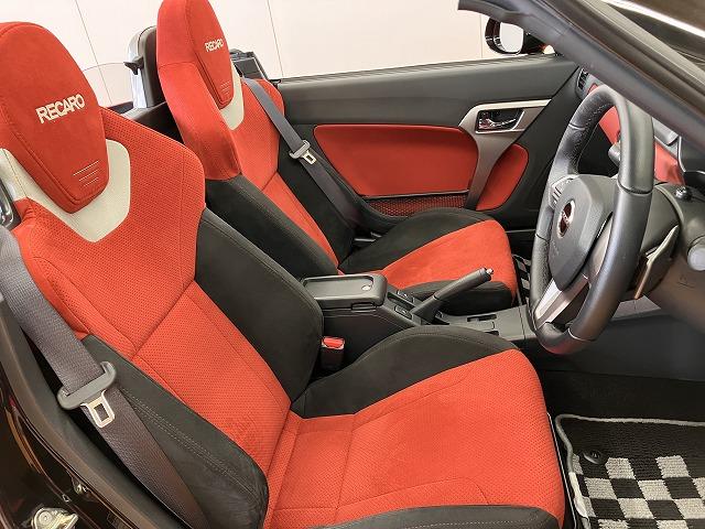 コペンセロ Sオープンカー 二人乗 アクティブトップ Bカメラ レカロ製スポーツシート ステアリングスイッチ Pスタート シートヒーター 横滑り防止装置 ETC ドラレコ BBS製アルミホイール キーフリー(神奈川県)の中古車
