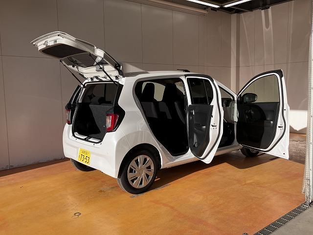 ミライースＸ　ＳＡIIIサポカーＳワイド適合　エアコン　Ｂカメラ　コーナーセンサー　光軸調整ダイヤル　オートハイビーム　アイドリングストップ　横滑り防止機能　誤発進抑制機能　電動格納ミラー　パワーウインドウ　キーレス（神奈川県）の中古車