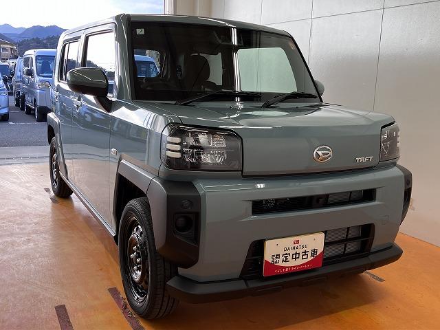 タフトXサポカーSワイド適合 パノラマモニター対応 スカイフィールトップ ステアリングスイッチ 電動パーキングブレーキ Pスタート コーナーセンサー アイドリングストップ オートハイビーム キーフリー(神奈川県)の中古車