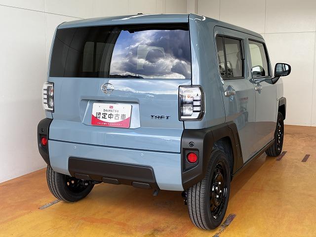 タフトXサポカーSワイド適合 パノラマモニター対応 スカイフィールトップ ステアリングスイッチ 電動パーキングブレーキ Pスタート コーナーセンサー アイドリングストップ オートハイビーム キーフリー(神奈川県)の中古車