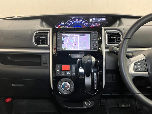 タントカスタムＲＳ　ＳＡ４ＷＤ　ミラクルオープンドア　Ｂカメラ　両側オートスライドドア　ステアリングスイッチ　ＵＳＢ接続端子　Ｐスタート　エコアイドル　横滑り防止機能　誤発進抑制機能　ＥＴＣ　キーフリー（神奈川県）の中古車