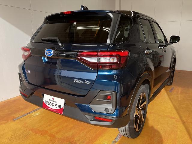 ロッキープレミアムG HEVサポカーSワイド適合 ハイブリッド車 電動パーキングブレーキ USB接続端子 ステアリングスイッチ 全車速追従機能付ACC シートヒーター S−ペダル コーナーセンサー(神奈川県)の中古車