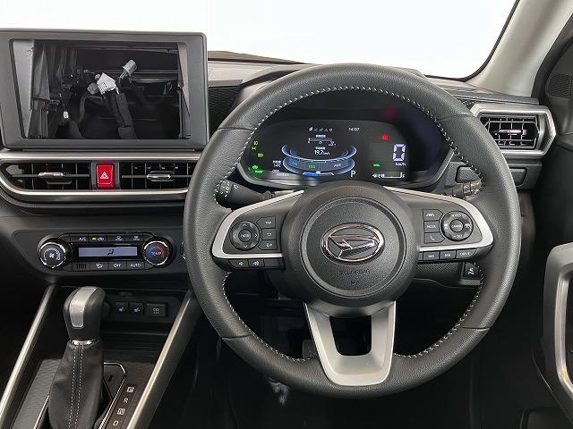 ロッキープレミアムG HEVサポカーSワイド適合 ハイブリッド車 電動パーキングブレーキ USB接続端子 ステアリングスイッチ 全車速追従機能付ACC シートヒーター S−ペダル コーナーセンサー(神奈川県)の中古車