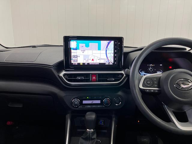 ロッキーG カーナビ USB接続端子 電動パーキングブレーキサポカーSワイド適合 パノラマモニター対応 電動パーキングブレーキ USB接続端子 ステアリングスイッチ USB接続端子 全車速追従機能付ACC シートヒーター ETC コーナーセンサー(神奈川県)の中古車