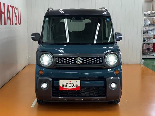 スペーシアギアハイブリッドXZ ターボ ドラレコ Bカメラ ETC ナビ衝突軽減ブレーキシステム ドラレコ Bカメラ ナビ パノラマモニター対応 ACC Pスタート 両側オートスライドドア ETC スリムサーキュレーター コーナーセンサー USB接続端子 キーフリー(神奈川県)の中古車
