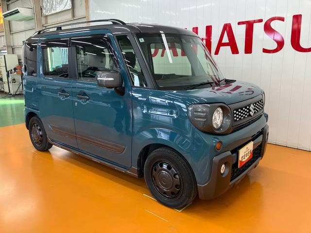 スペーシアギアハイブリッドXZ ターボ ドラレコ Bカメラ ETC ナビ衝突軽減ブレーキシステム ドラレコ Bカメラ ナビ パノラマモニター対応 ACC Pスタート 両側オートスライドドア ETC スリムサーキュレーター コーナーセンサー USB接続端子 キーフリー(神奈川県)の中古車