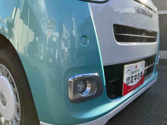 ムーヴキャンバスストライプスＧ９型ＤＰオーディオ・ＢＴ・ＴＶ・バックカメラ／ワイヤレス充電／ＬＥＤヘッドライト／両側電動スライドドア／コーナーセンサー／衝突回避支援システム／オートライト／電動格納ミラー／電動駐車ブレーキ（千葉県）の中古車