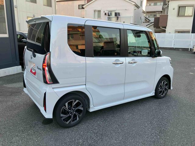 タントカスタムＸＬＥＤヘッドライト／両側電動スライドドア／コーナーセンサー／アイドリングストップ／衝突回避支援システム／横滑り防止装置／オートエアコン／アルミホイール／キーフリーシステム／電動格納ミラー／オートライト（千葉県）の中古車