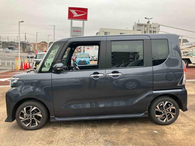 タントカスタムＸＬＥＤヘッドライト／両側電動スライドドア／コーナーセンサー／アイドリングストップ／衝突回避支援システム／横滑り防止装置／オートエアコン／アルミホイール／キーフリーシステム／電動格納ミラー／オートライト（千葉県）の中古車