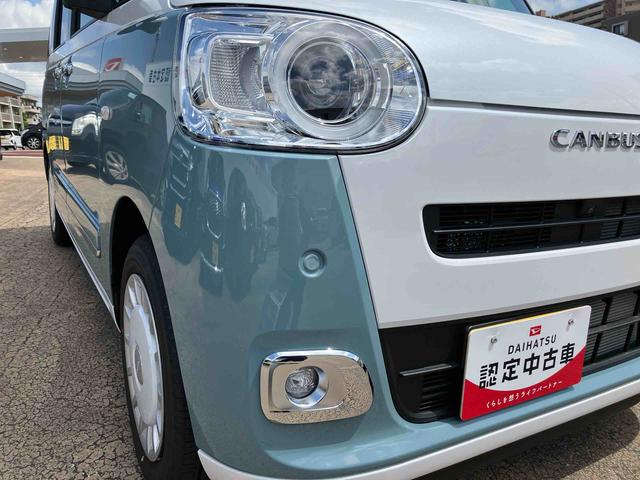 ムーヴキャンバスストライプスＧ両側電動スライドドア　ＬＥＤヘッドライト＆フォグランプ　シートヒーター　保温カップホルダー　電動駐車ブレーキ　バックカメラ　ステアリングスイッチ　コーナーセンサー　衝突被害軽減ブレーキ（千葉県）の中古車