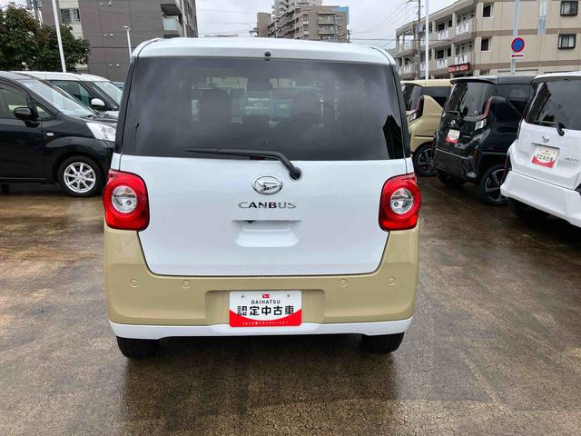ムーヴキャンバスストライプスGターボターボ 左右パワスラ LEDヘッドライトフォグランプ バックカメラ ステアリングスイッチ プッシュボタンスターター オートエアコン オート格納ドアミラー オートライト/ハイビーム コーナーセンサー(千葉県)の中古車