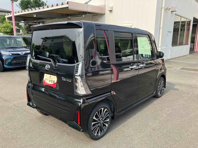 タントカスタムＲＳ　パノラマモニター標準装備！！保証　１年間・距離無制限付き・　走行距離３０ｋｍ・　ＣＤチューナー　パノラマモニター　両側電動スライドドア　電動パーキング　１５インチアルミホイール　スマートキー　ＬＥＤヘッドライト　オートハイビーム（東京都）の中古車