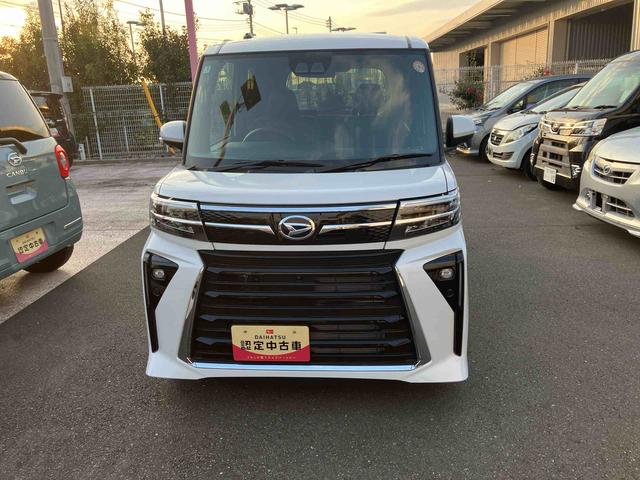 タントカスタムＲＳ　パノラマモニター標準装備！！保証　新車保証・まごころ保証　１年間・走行距離無制限付き　ＣＤチューナー　パノラマモニター　電動パーキング　１５インチアルミホイール　シートヒーター　両側電動スライドドア　オートハイビーム（東京都）の中古車