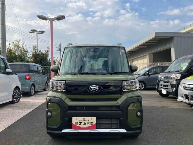 タントファンクロスターボ　７インチ純正ナビゲーション搭載！！保証　新車保証・まごころ保証　１年間走行距離無制限付き　走行距離２，９４７ｋｍ　７インチ純正ナビゲーション　前後ドライブレコーダー　バックモニター　ＥＴＣ　１５インチアルミホイル　両側電動スライドドア（東京都）の中古車