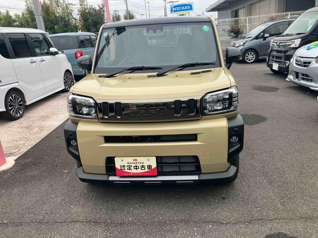 タフトGターボ ダーククロムベンチャー 7インチナビ搭載!!保証 新車保証・まごころ保証 1年間・走行距離無制限付き 走行距離678km 7インチ純正ナビゲーション 前後ドライブレコーダー パノラマモニター アダブティブクルーズコントロール 電動パーキング(東京都)の中古車