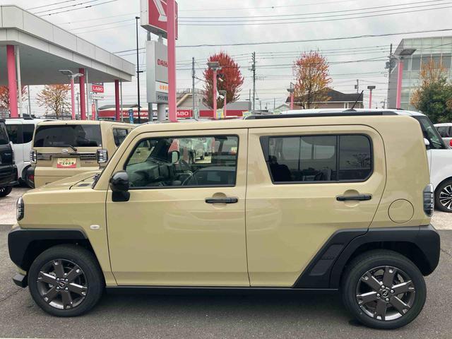 タフトGターボ ダーククロムベンチャー 7インチナビ搭載!!保証 新車保証・まごころ保証 1年間・走行距離無制限付き 走行距離678km 7インチ純正ナビゲーション 前後ドライブレコーダー パノラマモニター アダブティブクルーズコントロール 電動パーキング(東京都)の中古車