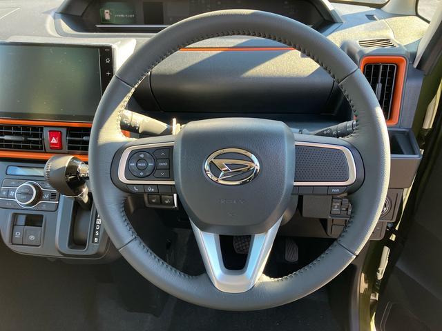 タントファンクロスターボ　９インチスマホ連携ディスプレイオーディオ保証　新車保証・まごころ保証　１年間・走行距離無制限付き・　走行距離１０ｋｍ　９インチスマホ連携ディスプレイオーディオ　バックモニター　両側電動スライドドア　電動パーキング　１５インチアルミホイール（東京都）の中古車