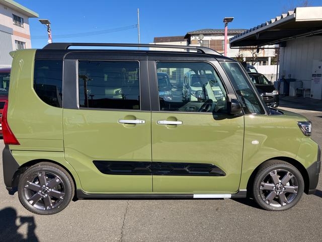 タントファンクロスターボ　９インチスマホ連携ディスプレイオーディオ保証　新車保証・まごころ保証　１年間・走行距離無制限付き・　走行距離１０ｋｍ　９インチスマホ連携ディスプレイオーディオ　バックモニター　両側電動スライドドア　電動パーキング　１５インチアルミホイール（東京都）の中古車