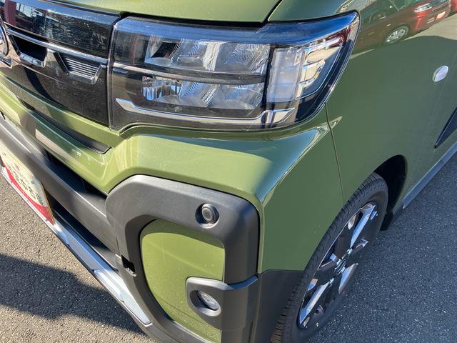 タントファンクロスターボ　９インチスマホ連携ディスプレイオーディオ保証　新車保証・まごころ保証　１年間・走行距離無制限付き・　走行距離１０ｋｍ　９インチスマホ連携ディスプレイオーディオ　バックモニター　両側電動スライドドア　電動パーキング　１５インチアルミホイール（東京都）の中古車