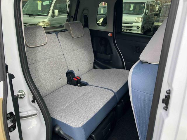 ムーヴキャンバスストライプスＧターボ　７インチ純正ナビゲーション搭載！！保証　新車保証・まごころ保証　１年間・走行距離無制限付き　走行距離４，８６９ｋｍ　・７インチ純正ナビゲーション　バックモニター　前後ドライブレコーダー　ＥＴＣ　両側電動スライドドア　ＬＥＤヘッドライト（東京都）の中古車