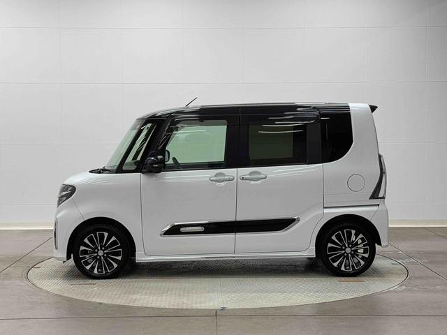 タントカスタムＲＳ保証　新車保証・まごころ保証　１年間・走行距離無制限付き　純正９インチナビ　パノラマモニター　ナビ連動前後ドラレコ　アダプティブクルーズコントロール　両側電動スライドドア　シートヒーター　スマアシ（東京都）の中古車