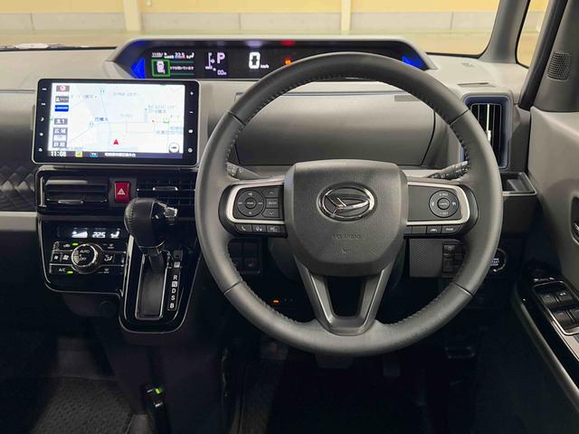 タントカスタムＲＳ保証　新車保証・まごころ保証　１年間・走行距離無制限付き　純正９インチナビ　パノラマモニター　ナビ連動前後ドラレコ　アダプティブクルーズコントロール　両側電動スライドドア　シートヒーター　スマアシ（東京都）の中古車