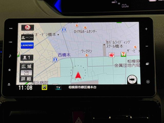 タントカスタムＲＳ保証　新車保証・まごころ保証　１年間・走行距離無制限付き　純正９インチナビ　パノラマモニター　ナビ連動前後ドラレコ　アダプティブクルーズコントロール　両側電動スライドドア　シートヒーター　スマアシ（東京都）の中古車