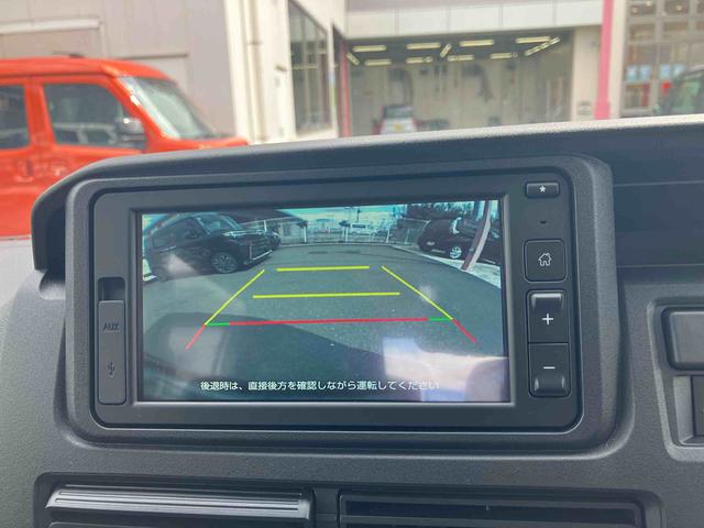 ハイゼットカーゴクルーズターボ　　届け出済み未使用車保証　新車保証・まごころ保証　１年間・走行距離無制限付き　走行距離１０ｋｍ　６．８インチスマホ連携ディスプレイオーディオ　バックモニター　電動格納ミラー　スマートキー　オーバーヘッドシェルフ（東京都）の中古車