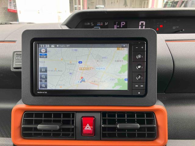 タントファンクロスターボ 7インチ純正ナビゲーション搭載!!保証 新車保証・まごころ保証 1年間・走行距離無制限付き 走行距離10290km 7インチ純正ナビゲーション バックモニター 前後ドライブレコーダー ETC 15インチアルミホイール スマートキー(東京都)の中古車