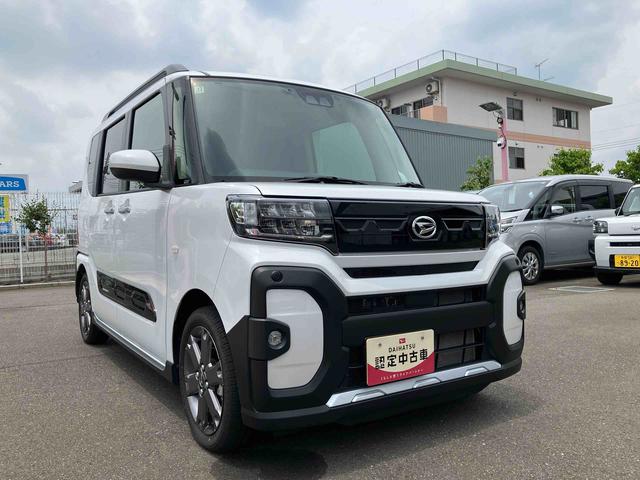 タントファンクロスターボ 7インチ純正ナビゲーション搭載!!保証 新車保証・まごころ保証 1年間・走行距離無制限付き 走行距離10290km 7インチ純正ナビゲーション バックモニター 前後ドライブレコーダー ETC 15インチアルミホイール スマートキー(東京都)の中古車