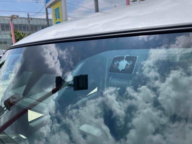 ムーヴキャンバスストライプスGターボ 7インチナビ ドラレコ ETC搭載!保証 新車保証・まごころ保証 1年間・走行距離無制限付き 走行距離6,099km・7インチ純正ナビゲーション・バックカメラ・前後ドライブレコーダー・ETC・LEDヘッドライト 両側電動スライドドア(東京都)の中古車