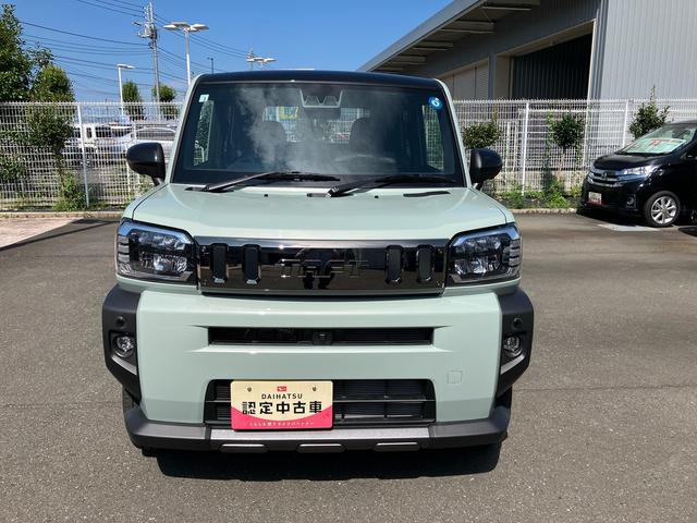 タフトGターボ ダーククロムベンチャー保証 新車保証・まごころ保証 1年間・走行距離無制限付き・走行距離4425km 7インチ純正ナビゲーション・パノラマカメラ・アダプティブクルーズコントロール LEDヘッドライト 15インチアルミホイル(東京都)の中古車