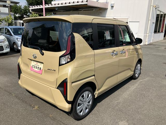 ムーヴＸ　６．８ディスプレイオーディオ装備保証　新車保証・まごころ保証　１年間・走行距離無制限付き・６．８ディスプレイオーディオ装備・バックカメラ装備・ＬＥＤヘッドライト装備　左側電動スライドドア　オートライト　スマートキー　オートハイビーム（東京都）の中古車