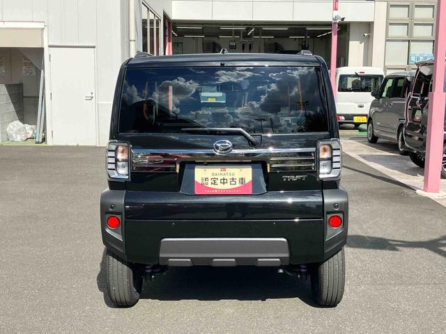 タフトG ダーククロムベンチャー9インチディスプレイオーディオ装備保証 新車保証・まごころ保証 1年間・走行距離無制限付き 走行距離3,957km・9インチスマホ連携ディスプレイオーディオ・バックカメラ・アダブティブクルーズコントロール 電動パーキング オートライト(東京都)の中古車