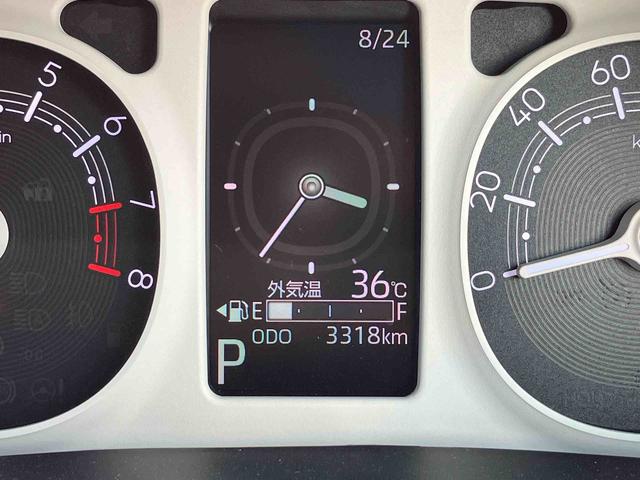 ムーヴキャンバスストライプスＧ　７インチナビ　ドラレコ　ＥＴＣ搭載！！保証　１年間・距離無制限付き　走行距離３３１８ｋｍ　７インチ純正ナビゲーション　バックモニター　前後ドライブレコーダー　ＥＴＣ　ＬＥＤヘッドライト　両側電動スライドドア　電動パーキング　オートライト（東京都）の中古車