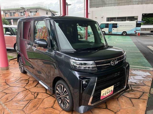 タントカスタムRSリミテッド 7インチナビ ドラレコ ETC搭載!保証 新車保証・まごころ保証 1年間・走行距離無制限付き 走行距離73km 7インチ純正ナビゲーション パノラマモニター 前後ドライブレコーダー ETC 両側電動スライドドア 電動パーキング搭載(東京都)の中古車