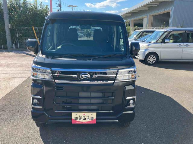アトレーX 届け出済み未使用車!!保証 新車保証・まごころ保証 1年間・走行距離無制限付き・走行距離10km 届け出済み未使用車・オーディオレス LEDヘッドライト装備・スマートアシスト装備(東京都)の中古車