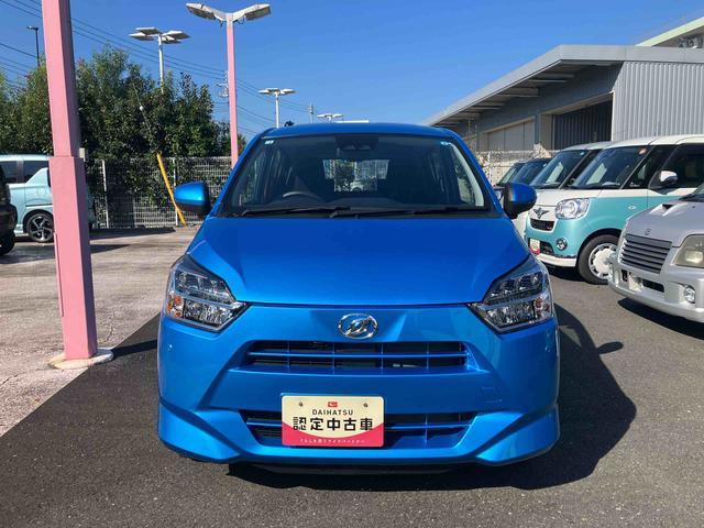 ミライースＸ　ＳＡIIIワイドＢｌｕｅｔｏｏｔｈ／ＵＳＢチューナー装備保証　新車保証・まごころ保証　１年間・走行距離無制限付き　ワイドＢｌｕｅｔｏｏｔｈ／ＵＳＢチューナー装備　ＬＥＤヘッドライト装備　スマートアシスト　キーレスエントリー　コーナーセンサー（東京都）の中古車