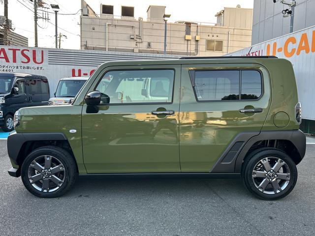 タフトＧダーククロムベンチャー　シートヒーター　全方位カメラ保証１年間距離無制限付き　ＬＥＤヘッドランプ　ＬＥＤフォグランプ　１５インチアルミホイール　オート格納ドアミラー　キーフリーシステム　電動パーキングブレーキ　オートライト　前席シートヒーター（東京都）の中古車