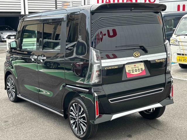 タントカスタムＲＳ　純正ナビ　ＥＴＣ　ドライブレコーダー保証　新車保証・まごころ保証　１年間・走行距離無制限付き　純正ナビ　ＥＴＣ車載器　ドライブレコーダー　両側電動スライドドア　クルーズコントロール　パノラマモニター　前席シートヒーター（東京都）の中古車
