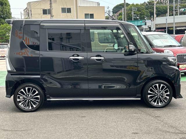 タントカスタムＲＳ　純正ナビ　ＥＴＣ　ドライブレコーダー保証　新車保証・まごころ保証　１年間・走行距離無制限付き　純正ナビ　ＥＴＣ車載器　ドライブレコーダー　両側電動スライドドア　クルーズコントロール　パノラマモニター　前席シートヒーター（東京都）の中古車