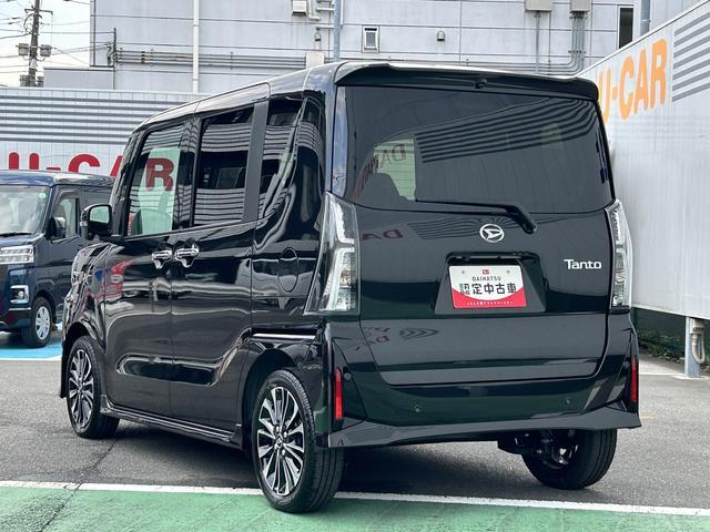 タントカスタムＲＳ保証　新車保証・まごころ保証　１年間・走行距離無制限付き（東京都）の中古車