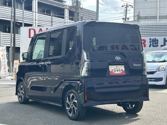 タントカスタムＸ　１０インチナビ　ＥＴＣ車載器　ドライブレコーダー保証　新車保証・まごころ保証　１年間・走行距離無制限付き　純正１０インチナビ　ＥＴＣ車載器　ドライブレコーダー　キーフリーシステム　両側電動スライドドア　オートライト（東京都）の中古車